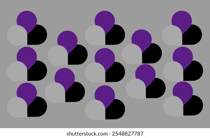 grey background partikel violette black grey