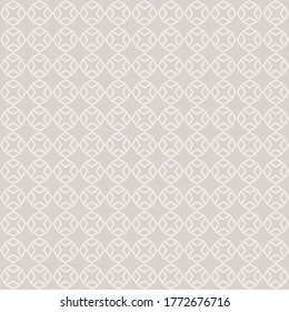 Grey background pattern. Seamless pattern. Monochrome background for fabric, tile, interior design or wallpaper. Vector background image