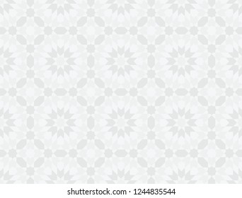 Grey background in a traditional style, to design the Oriental design and bright elements. Seamless, vector and beautiful.