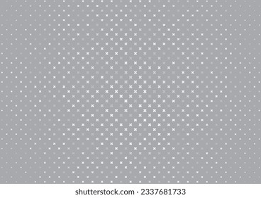 grey background with x seamless pattern