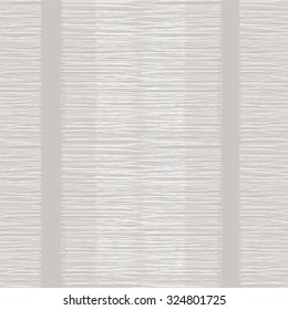Grey or beige fabric with stripes, burlap, quilting, imitation natural fibers hand art work