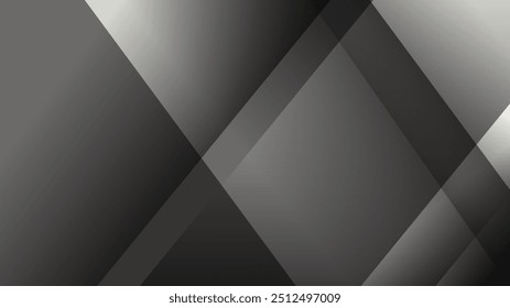Diseño de Vector de fondo abstracto gris y negro. Fondo gris de la gradación conveniente para el telón de fondo, el Anuncio, la Plantilla de la presentación, la promoción de las redes sociales, la cartelera, el etc