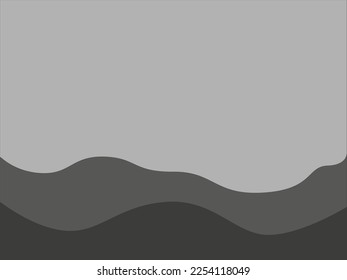 Grey and Black background with line curve design. Vector illustration. Eps10. Waves