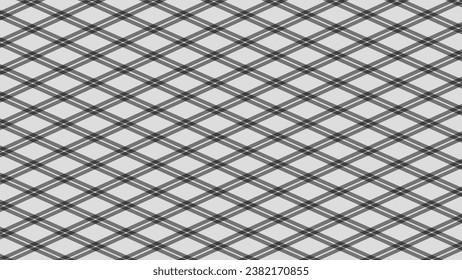 Grey and black plaid rhombus pattern as a background