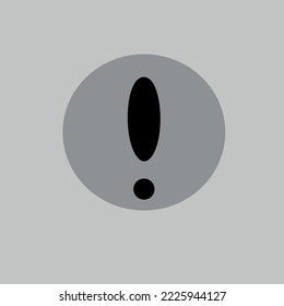 Grey black sign vector illustration