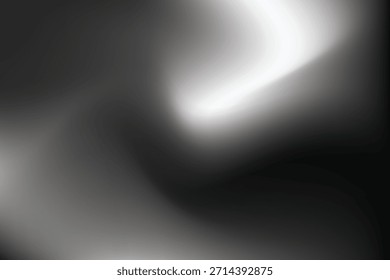 Gris negro y blanco Abstractas gradiente de malla fondos borrosos textura holográfica Anuncio eps 10	