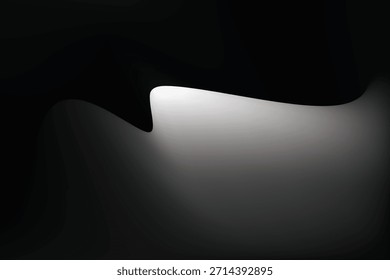 Grey black and white Abstract gradient mesh blurred backgrounds holographic texture banner eps 10	