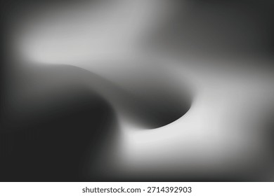 Gris negro y blanco Abstractas gradiente de malla fondos borrosos textura holográfica Anuncio eps 10	