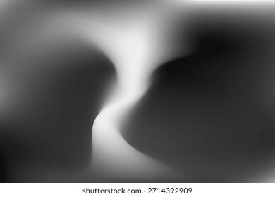 Grey black and white Abstract gradient mesh blurred backgrounds holographic texture banner eps 10	