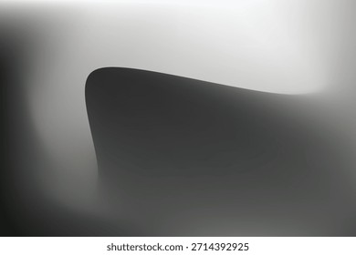 Gris negro y blanco Abstractas gradiente de malla fondos borrosos textura holográfica Anuncio eps 10	