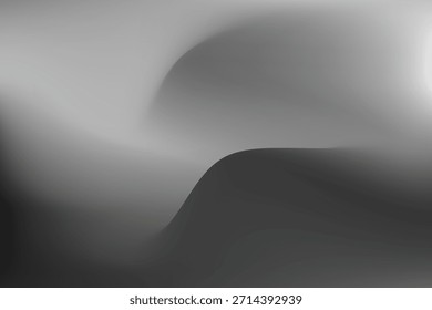Gris negro y blanco Abstractas gradiente de malla fondos borrosos textura holográfica Anuncio eps 10	