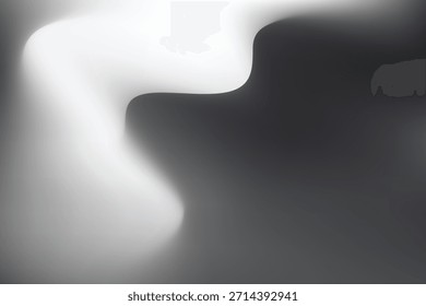 Gris negro y blanco Abstractas gradiente de malla fondos borrosos textura holográfica Anuncio eps 10	