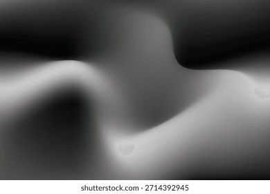 Gris negro y blanco Abstractas gradiente de malla fondos borrosos textura holográfica Anuncio eps 10	