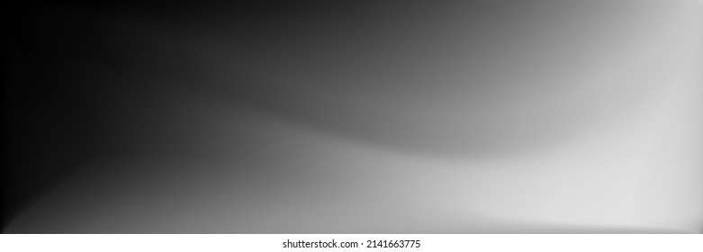 Fondo de superficie suave gris en blanco y negro. Fondo Original Vibrante Plateado. Malla de gradiente ondulada por el agua. Malla de gradiente ondulada de aluminio en blanco. Ilustración de textura desenfocada metálica.