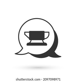 Grey Blacksmith anvil tool icon isolated on white background. Metal forging. Forge tool.  Vector