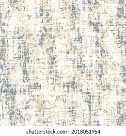 Grey And Blue Abstract Grunge Background, Geometry Texture Repeat Creative Modern Pattern,Washed Canvas Effect Textured Distressed Background. Seamless Pattern.