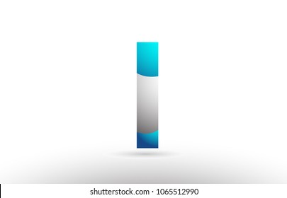 Grey Blue Alphabet Letter L Logo Stock Vector (Royalty Free) 1065512990 ...