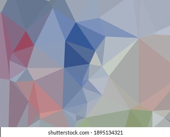 vector gradiente de polígono de color gris y azul - fondo y textura 
