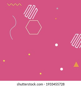 Grey Blue Orange Digital Geometrical Modern Design. Pink Purple Simple Modern Art Pattern. Violet Yellow Multicolor Vector Design Pic. Colorful Red Green Modern Style Simple Hipster Art.