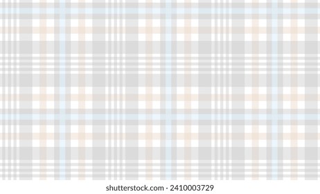 Grey and blue plaid fabric texture background	