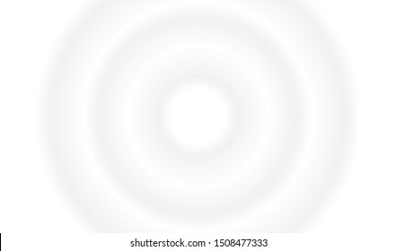 Grey blurred background with round waves