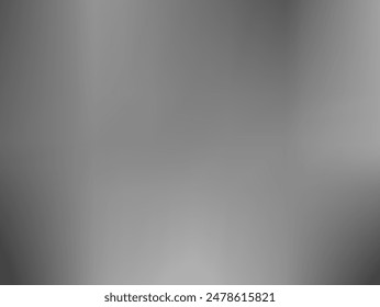 Grey blurred gradient background. Vector illustration. Common design for wallpapers, banners, social media 