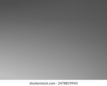 Grey blurred gradient background. Vector illustration. Common design for wallpapers, banners, social media 