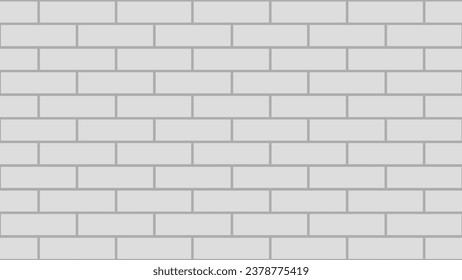 Grey brick wall as background