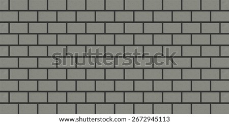 Grey brick wall background. Gray stone tile block background