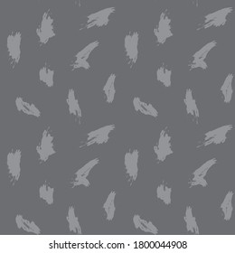 Grey Brush Stroke Camouflage abstract seamless pattern background suitable for fashion textiles, graphics