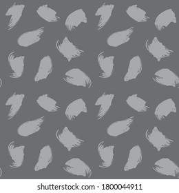 Grey Brush Stroke Camouflage abstract seamless pattern background suitable for fashion textiles, graphics