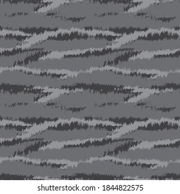 Grey Brush stroke fur pattern design for fashion prints, homeware, graphics, backgrounds