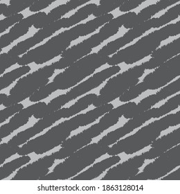 Grey Brush stroke fur pattern design for fashion prints, homeware, graphics, backgrounds