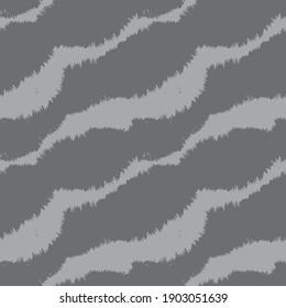 Grey Brush stroke fur pattern design for fashion prints, homeware, graphics, backgrounds