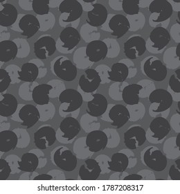 Grey Brush strokes pattern background suitable for fashion prints, graphics, backgrounds