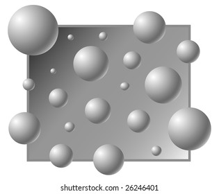 Grey bubble