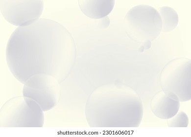 Grey bubble gradient bubble background 