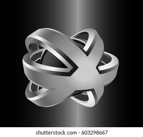 Grey business logo