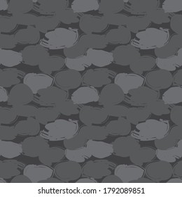 Grey Camouflage abstract seamless pattern background suitable for fashion textiles, graphics