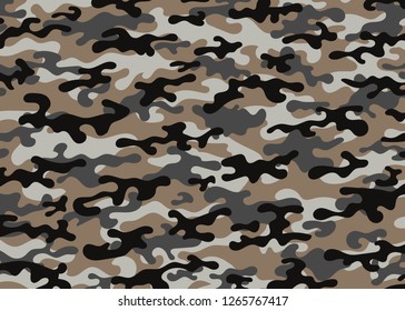 Grey camouflage pattern