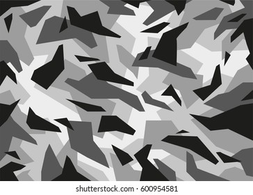 grey camouflage pattern