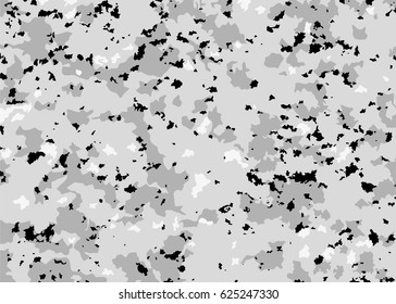 Grey Camouflage Pattern Stock Vector (Royalty Free) 625247330 ...