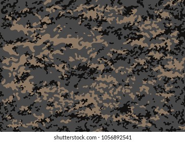 grey camouflage pattern. Vector background