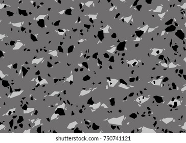 Grey camouflage pattern. Vector background