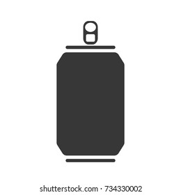 Grey Can icon vector eps10. Lemonade can vector eps10