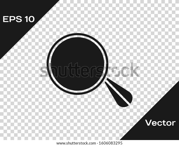 Grey Car mirror icon isolated on transparent\
background.  Vector\
Illustration