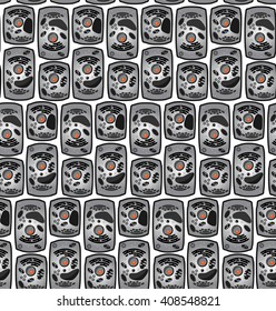 Grey cell division background 