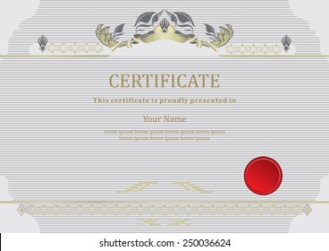 grey certificate 