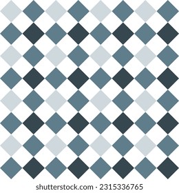 Grey checker pattern. checker seamless pattern vector. checker pattern. Decorative elements, floor tiles, wall tiles, bathroom tiles, swimming pool tiles.