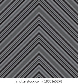 Fondo de patrón transparente rayado diagonal de Chevron gris adecuado para textiles de moda, gráficos